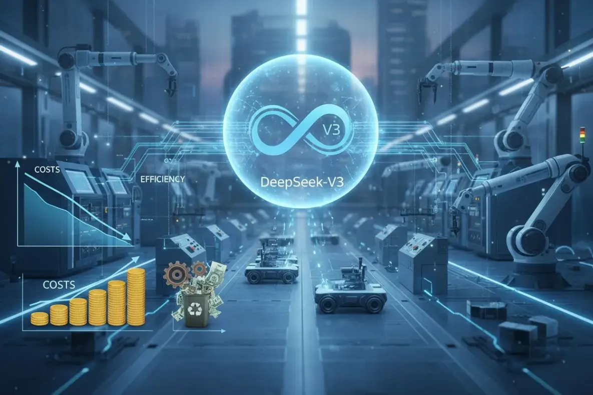 DeepSeek-V3 для автоматизации: как снизить затраты благодаря ИИ